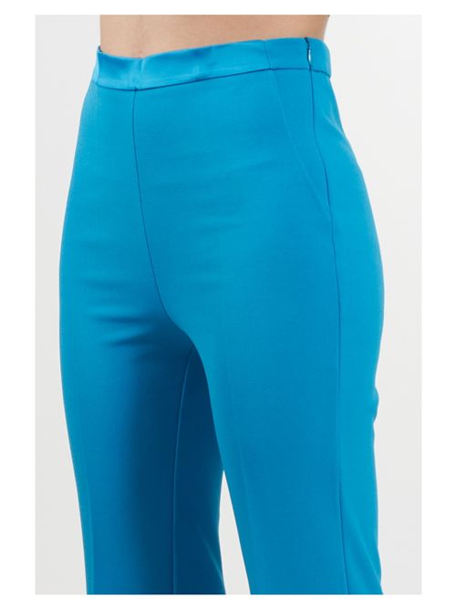 Pantalone a zampa VICOLO | TD0229/TURCHESE